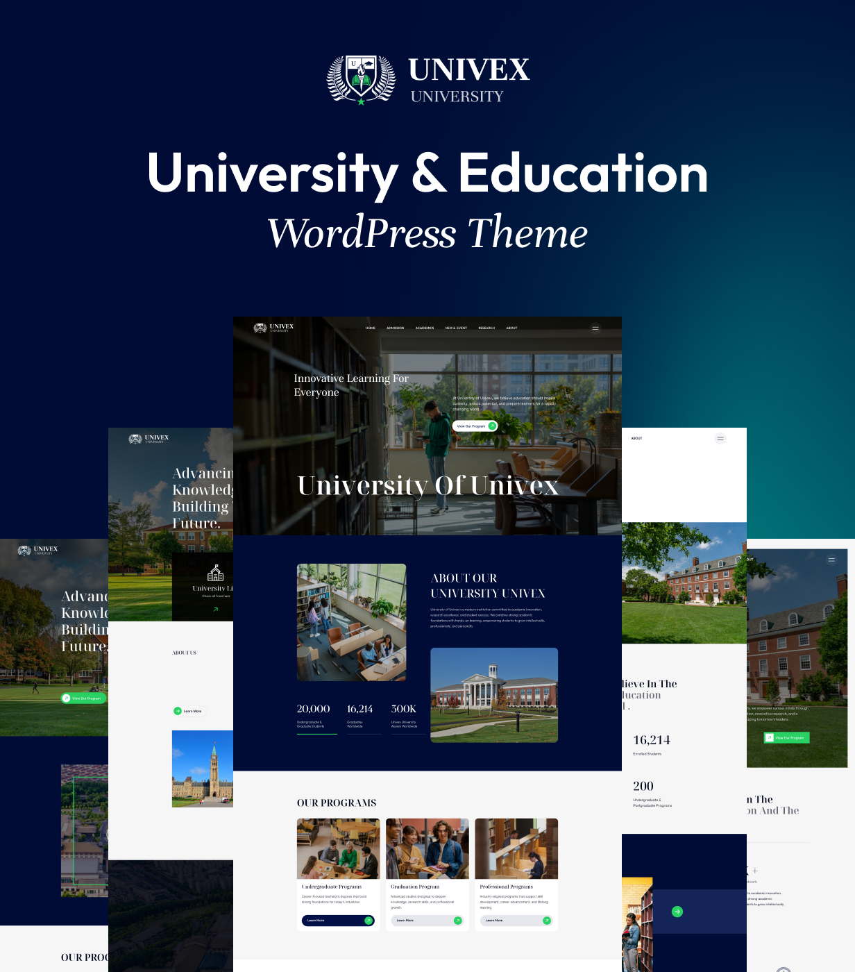 Univex - Universtiy Education WordPress Theme - 2