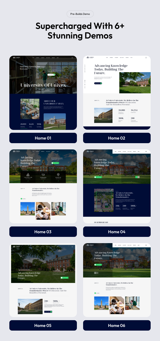 Univex - Universtiy Education WordPress Theme - 5