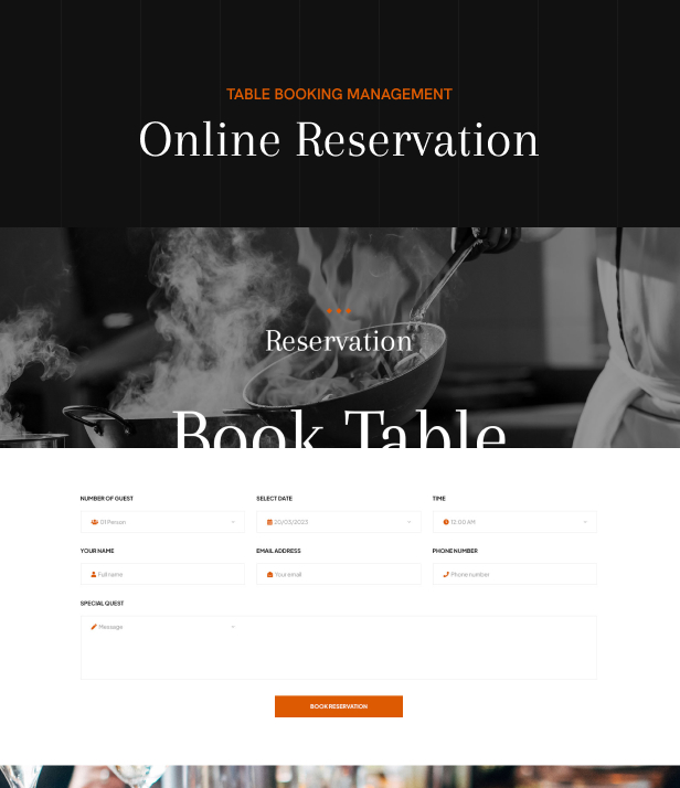 Dinenos - Restaurant WordPress Theme