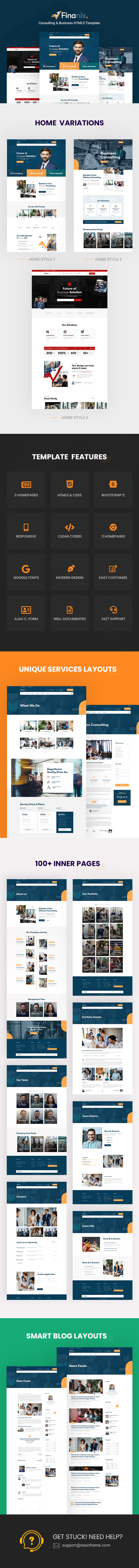 Finanix - Consulting & Business HTML5 Template - 2