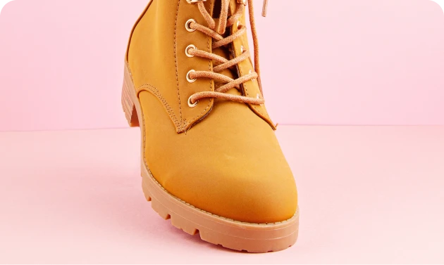 Hiking Boots With Pink