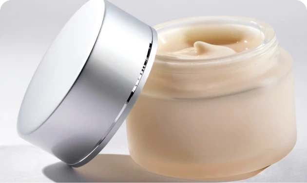 Levitating cosmetic cream