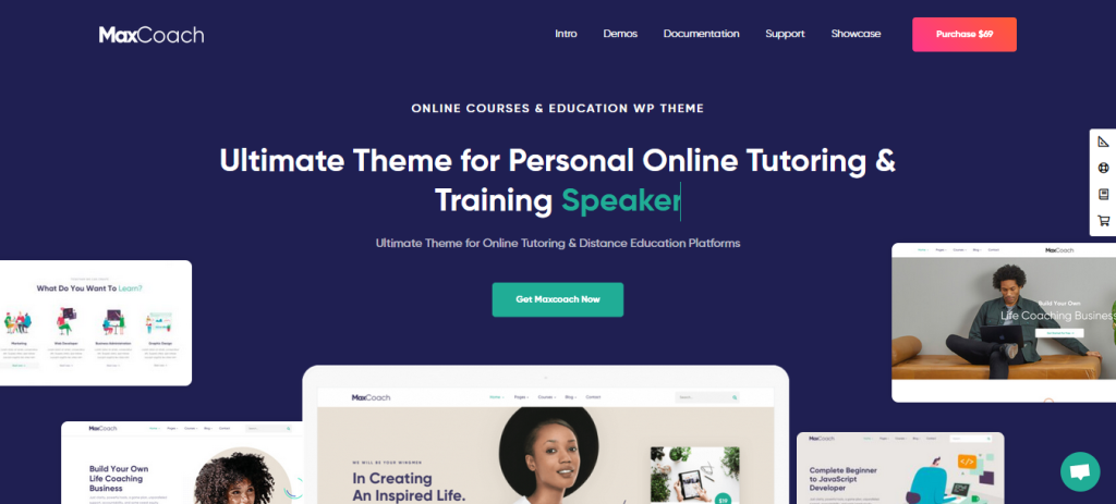 Maxcoach - Education WordPress Theme