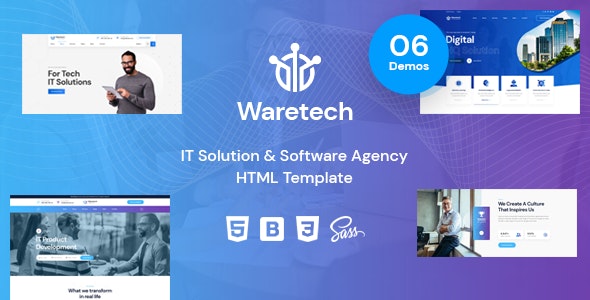WordPress Theme - Waretech