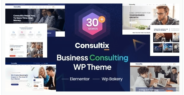 Best Consulting WordPress Themes- Consultix