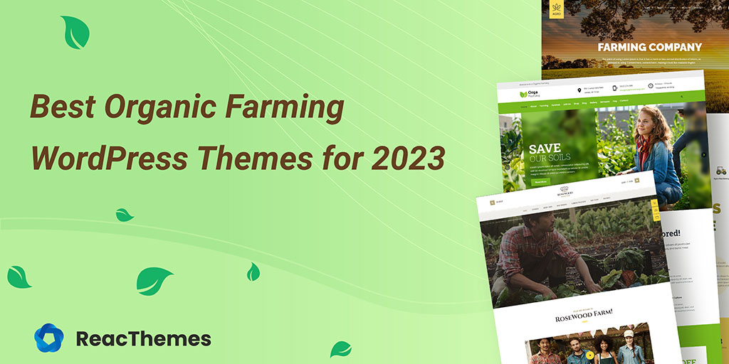 Best Organic Farming WordPress Themes