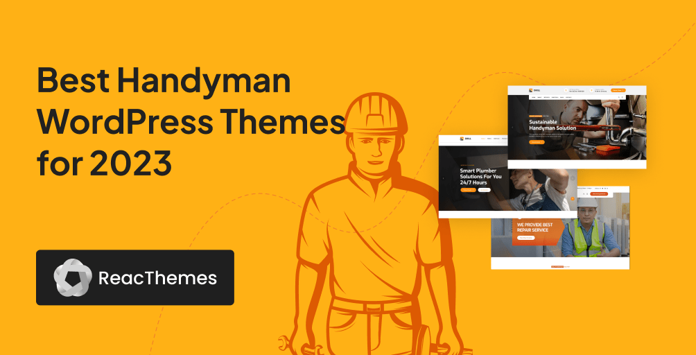 Best Handyman Theme - Reacthemes