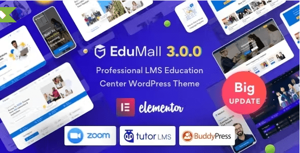 Best Education WordPress Themes- Edumall 
