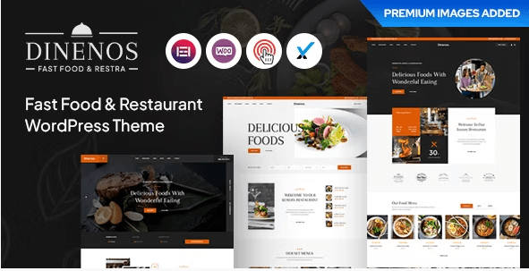 Best Restaurant WordPress Themes- Dinenos