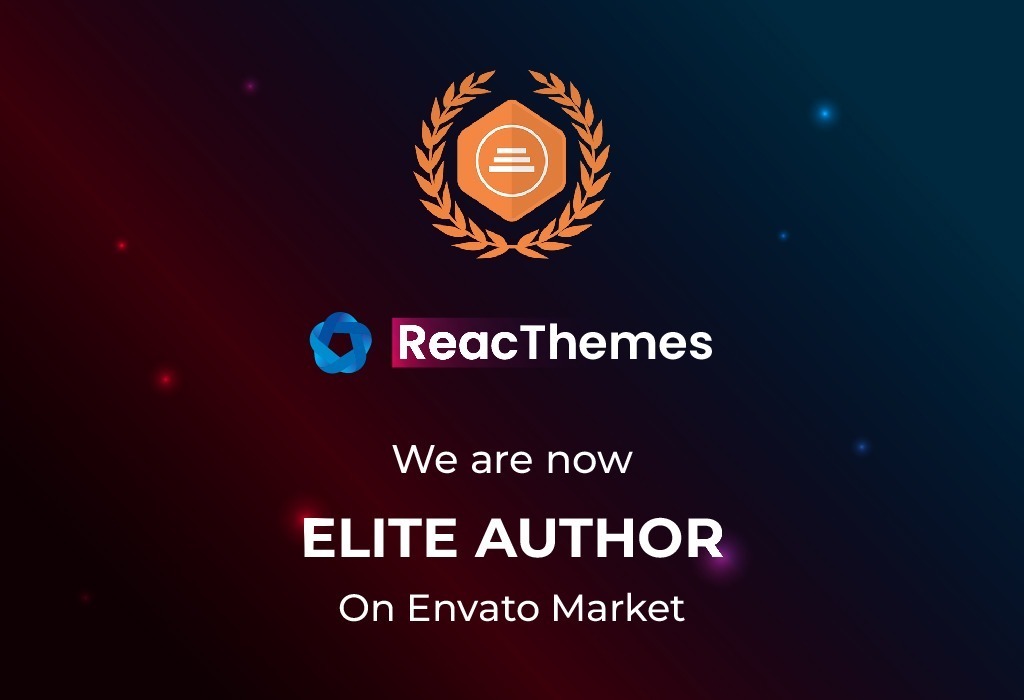 Envato Elite Author - Reacthemes