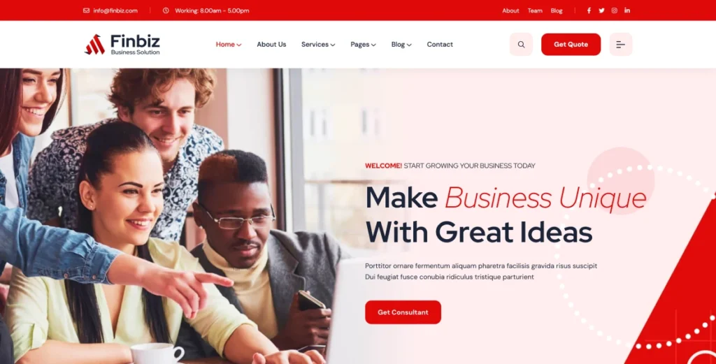 Best Business Consulting WordPress Themes
