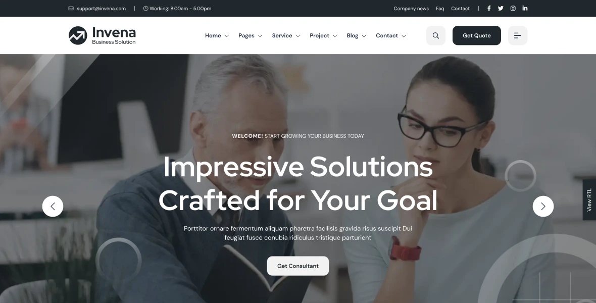 Best Business Consulting WordPress Themes